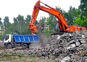 Вывоз строительного мусора в Москве: цена